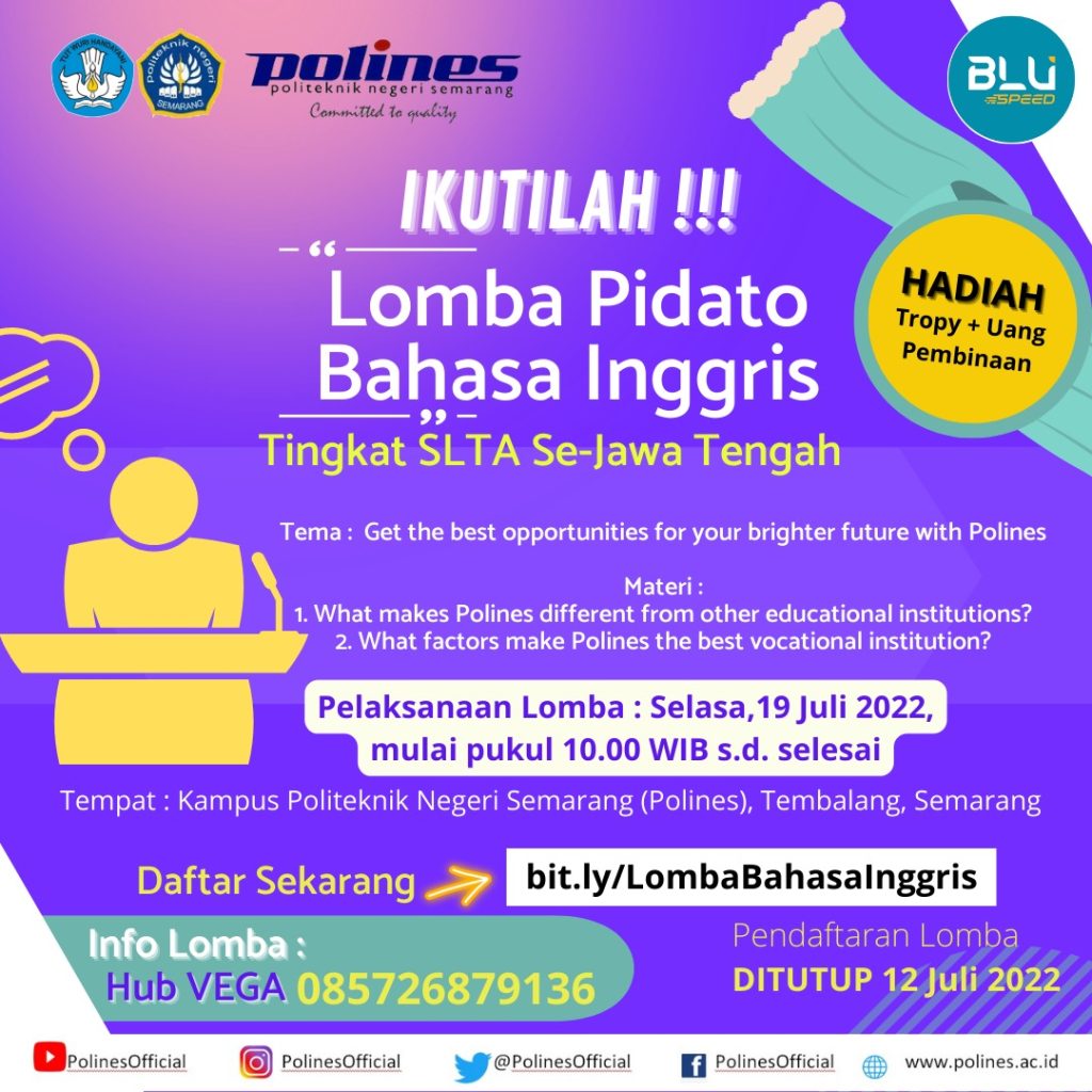 Lomba Pidato Bahasa Inggris