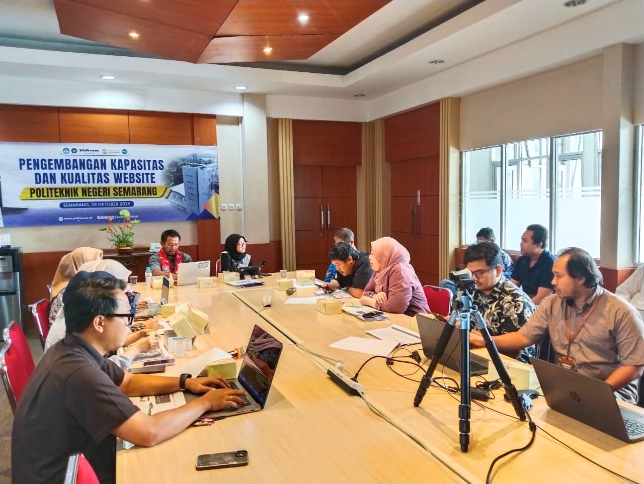 Direktur Polines Dorong Peningkatan Kualitas Website Kampus Berbasis SDGs