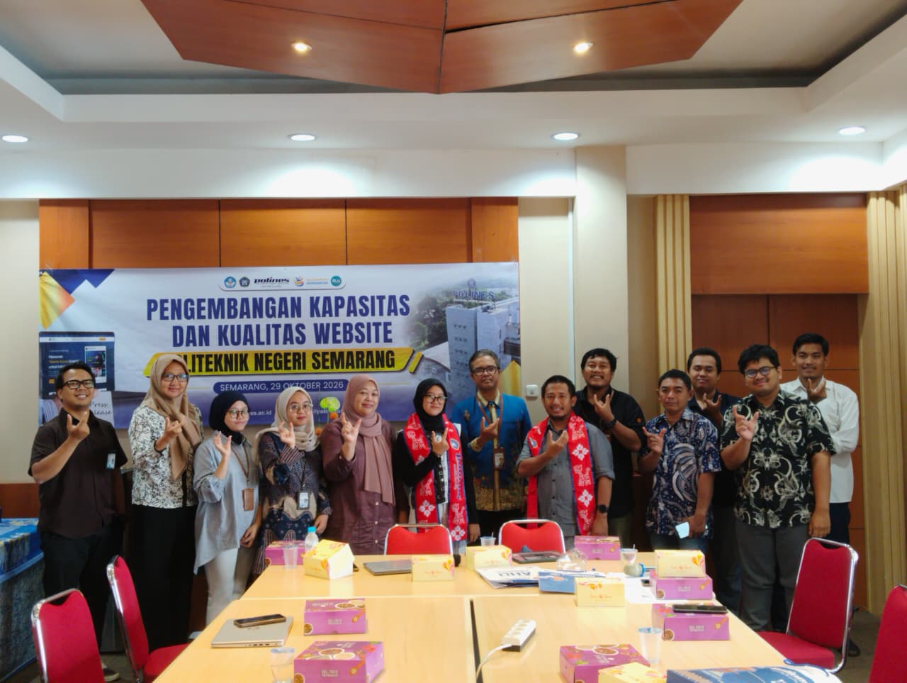 Director of Polines Encourages the Improvement of Campus Website Quality Based on SDGs - 2