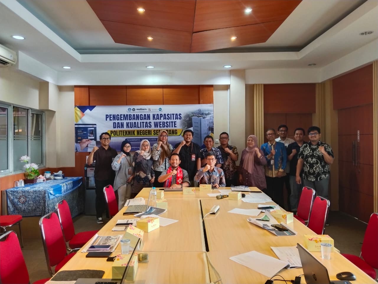 Director of Polines Encourages the Improvement of Campus Website Quality Based on SDGs - 3