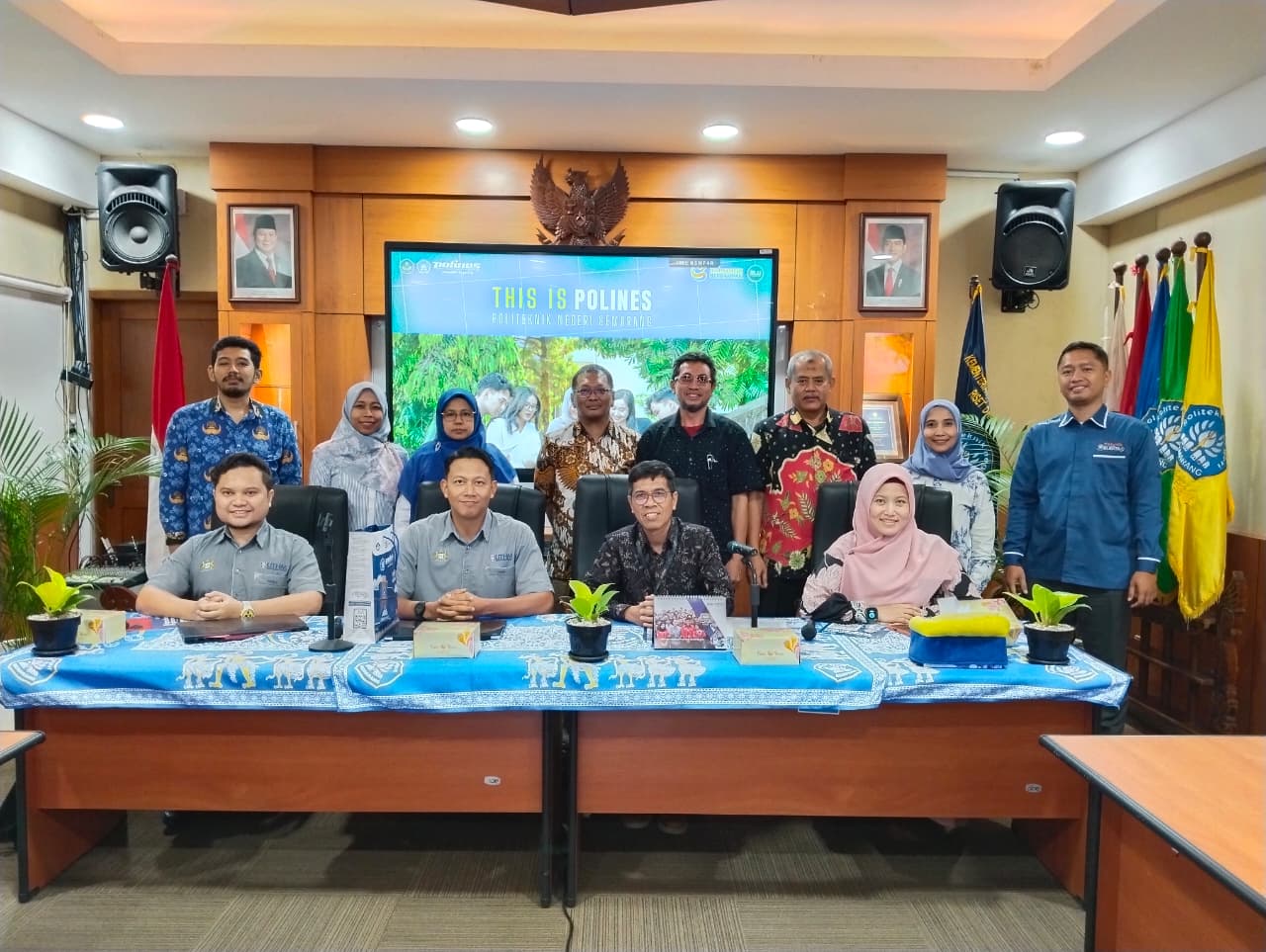 Polines Siapkan Kolaborasi Internasional Bersama UTHM Malaysia